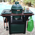 Big Green Egg Cabinet