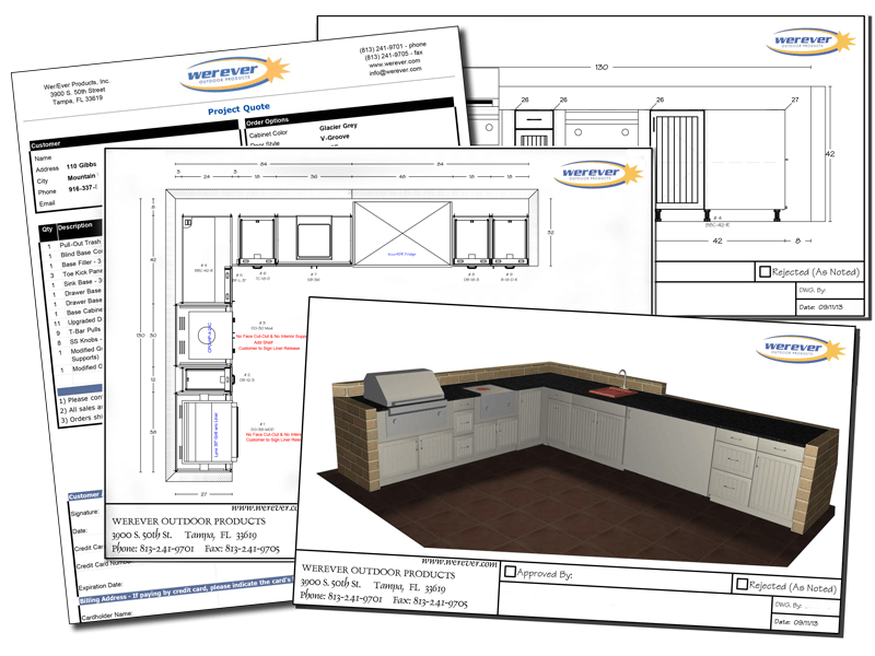  plans for outdoor kitchen