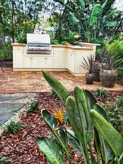 Picture of Outdoor Kitchen on Yard Crashers