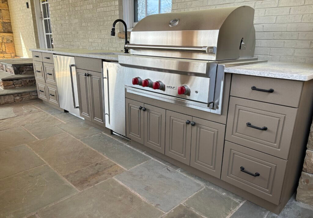 Weatherproof HDPE Outdoor Cabinets Close-Up