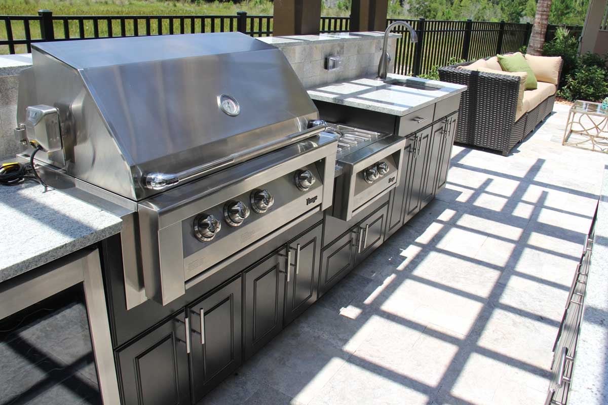 Outdoor Kitchen Pictures - Werever Outdoor Cabinets