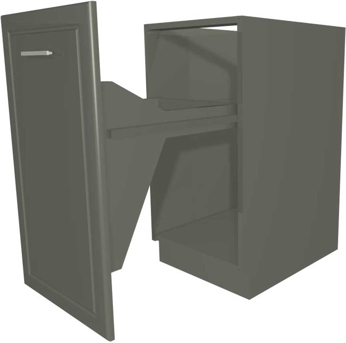 pull-out-trash-cabinet-full-height-door-open