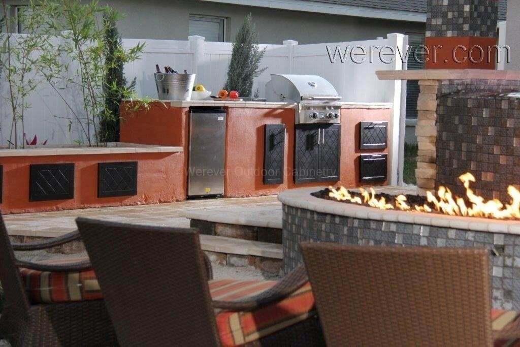 Werever outdoor cabinets at Yard Crashers TV Show